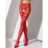 Сексуальные колготки Passion S 015 red, Цвет: красный, Размеры: S/M