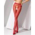 Сексуальные колготки Passion S 019 red, Цвет: красный, Размеры: S/M
