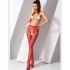 Сексуальные колготки Passion S 019 red, Цвет: красный, Размеры: S/M, изображение 2