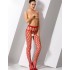 Сексуальные колготки Passion S 021 red, Цвет: красный, Размеры: S/M, изображение 2