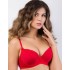 Бюстгальтер полумягкий Simona M 610 красный-сетка, Цвет: красно-сетка, Размеры: 90G, изображение 5