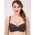 Бюстгальтер полумягкий Simona M 610 шоколад-сетка, Цвет: шоколад-сетка, Размеры: 75H, изображение 7