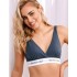Хлопковый мягкий бюстгальтер без косточек Doctor Nap BRA.4160 DEEP BLUE, Цвет: темно-синий, Размеры: S