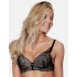 Бюстгальтер балконет пуш-ап Esotiq 38723 REJOICE черно-бежевый, Цвет: черный+бежевый, Размеры: 70C