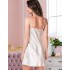 Сорочка атласная с шифоном-плиссе Mia-Amore SHARTRES 7021, Цвет: молочный, Размеры: XS, изображение 2 Сорочка атласная с шифоном-плиссе Mia-Amore SHARTRES 7021, Цвет: молочный, Размеры: XS, изображение 2