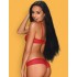 Откровенный комплект Obsessive ALABASTRA красный, Цвет: красный, Размеры: 2XL, изображение 2