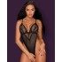 Откровенное боди-стринг Obsessive MILLAGRO TEDDY, Цвет: черный, Размеры: L/XL