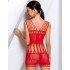 Эротическое платье сетка Passion BS 090 red, Цвет: красный, Размеры: S/M, изображение 2