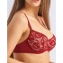 Кружевной мягкий бюстгальтер балконет Lina A 3069 румба, Цвет: румба, Размеры: 70D, изображение 3 Кружевной мягкий бюстгальтер балконет Lina A 3069 румба, Цвет: румба, Размеры: 70D, изображение 3