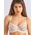 Бюстгальтер с мягкими кружевными чашками Lina A 6010 молоко, Цвет: молоко, Размеры: 75D, изображение 3 Бюстгальтер с мягкими кружевными чашками Lina A 6010 молоко, Цвет: молоко, Размеры: 75D, изображение 3