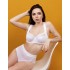 Бюстгальтер полумягкий с подкроем Lina A 6016 белый, Цвет: белый, Размеры: 80D, изображение 8