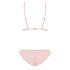 Сексуальный комплект Obsessive DELICANTA SET розовый, Цвет: розовый, Размеры: L/XL, изображение 4