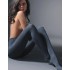 Классические колготки Gabriella 130 MELANGE 50 den серый, Цвет: серый, Размеры: 2