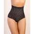 Трусы слипы высокие Orhideja 782-371, Цвет: черный/пион, Размеры: L