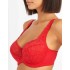Бюстгальтер полумягкий Simona M 900 красный, Цвет: красный, Размеры: 75C, изображение 4