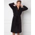 Теплый банный халат Aruelle FERNAND BLACK, Цвет: черный, Размеры: S, изображение 4