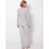 Пижамный комплект с брюками Aruelle ARIANNE, Цвет: светло-серый, Размеры: XS, изображение 3