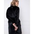 Теплый халат Aruelle ESTELLE BLACK, Цвет: черный, Размеры: XS, изображение 2