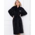 Теплый халат Aruelle KATE BLACK, Цвет: черный, Размеры: XL