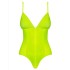 Очаровательное боди Obsessive NEONIA TEDDY, Цвет: желтый, Размеры: L/XL, изображение 3