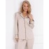 Брючный пижамный комплект Aruelle JESS, Цвет: бежевый, Размеры: XS