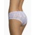 Кружевные трусы слипы Bas Bleu CLAIRE PLUS WHITE, Цвет: белый, Размеры: M