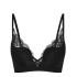 Бюстгальтер балконет пуш-ап Esotiq ABRI 39054 черный, Цвет: черный, Размеры: 65D, изображение 5