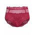 Высокие трусы слипы Esotiq ALLOURE 39173 вишневый, Цвет: вишневый, Размеры: 2XL, изображение 4