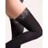 Чулки с кружевной коронкой Gabriella 298 CLASSIC MICROFIBRE 60 den черный, Цвет: черный, Размеры: 5/6
