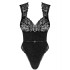 Соблазнительное боди Obsessive ELISETTA TEDDY, Цвет: черный, Размеры: S/M, изображение 3