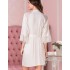 Халат кимоно из вискозы Mia-Amore LETICIA 1673 молочный, Цвет: молочный, Размеры: S/M, изображение 2