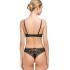 Комплект пуш-ап и бразилиана Mioocchi NORA 776363 nero, Цвет: nero (черный), Размеры: 85C, изображение 2