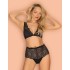 Соблазнительный комплект Obsessive KLARITA SET, Цвет: черный, Размеры: L/XL