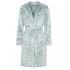 Теплый халат с капюшоном Esotiq 39264 FREYA серый, Цвет: серый, Размеры: S, изображение 4