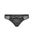 Трусы стринги Esotiq BECKY 39149 черно-серый, Цвет: черный с серым, Размеры: S, изображение 5