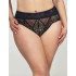 Трусы стринги высокие Kris Line ELIZABETH stringi high waist, Цвет: темно-синий, Размеры: L