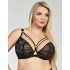 Бюстгальтер мягкий Kris Line LUELLA soft bralette, Цвет: черный, Размеры: 65F