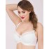 Бюстгальтер балконет Simona M 608 белый, Цвет: белый, Размеры: 70F, изображение 2