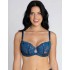Бюстгальтер балконет тюльпан Subtille JOAN BLUE balkonette, Цвет: темно-синий, Размеры: 75G, изображение 3