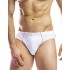 Мужские трусы слипы UNICONF PB41 / XPB41 белый, Цвет: белый, Размеры: 4XL