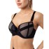 Бюстгальтер балконет формованный Coquette Revue MESH 54101, Цвет: черный, Размеры: 70C, изображение 2