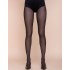 Колготки с узором Gabriella 488 GAMA nero 60 den, Цвет: чёрный, Размеры: 2