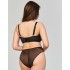 Трусы бразилиана высокие Kris Line MIRACLE stringi high waist, Цвет: черный, Размеры: M, изображение 2