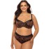 Раздельный купальник с уплотненной чашкой Lorin L2402/2 BIG, Цвет: шоколад, Размеры: 75G
