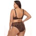 Раздельный купальник с уплотненной чашкой Lorin L2402/2 BIG, Цвет: шоколад, Размеры: 75G, изображение 2
