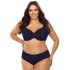 Купальник с мягкой чашкой на косточках Lorin L3112/2 BIG, Цвет: темно-синий, Размеры: 100C