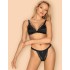 Сексуальный комплект Obsessive ELOISSA SET, Цвет: черный, Размеры: L/XL