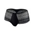 Кружевные трусы слипы UNICONF NM09 черный, Цвет: черный, Размеры: XL, изображение 3