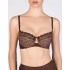 Бюстгальтер балконет пуш-ап VOVA WISH V98430 коричневый, Цвет: коричневый, Размеры: 70B, изображение 5