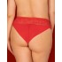 Соблазнительные трусики Obsessive BLOSSMINA PANTIES, Цвет: красный, Размеры: 4XL/5XL, изображение 2